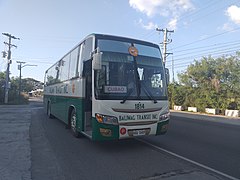 Baliwag Transit bus number 1814 in Santa Rosa City Nueva Ecija Bound to Cubao Quezon City