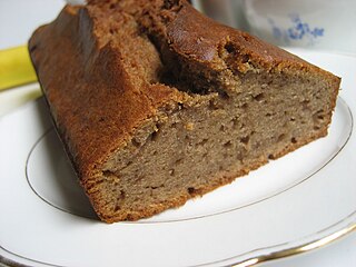 <span class="mw-page-title-main">Banana bread</span> Bread made from mashed bananas