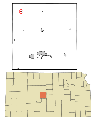 <span class="mw-page-title-main">Galatia, Kansas</span> City in Barton County, Kansas