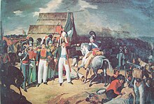 Spain fails to reconquer Mexico at the Battle of Tampico in 1829 Batalla de Tampico 1829.JPG