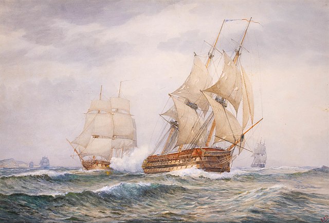 Battle of the Malta Convoy, HMS Success attacks Généreux on 18 February 1800