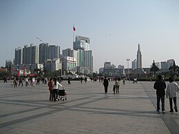Die Bayi-plein in Nanchang.