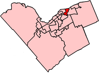 <span class="mw-page-title-main">Beacon Hill-Cyrville Ward</span> Place in Ontario, Canada