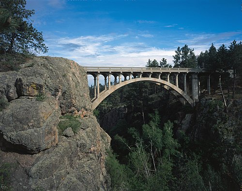 Beaver Creek Bridge in Wind Cave National Park