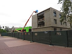 Construction of Bechtel Residence in 2018