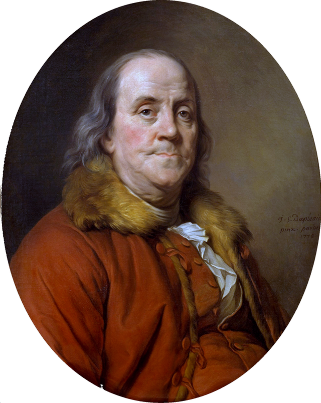 Image of Portrait of BENJAMIN FRANKLIN (1706-1790) American