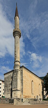 A minaret has been added to the Fethija mosque of Bihać.