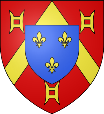 File:Blason ville fr Le Mesnil-Saint-Denis (Yvelines).svg (Source: Wikimedia)