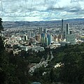 Vista de Bogotá desde Monserrate.