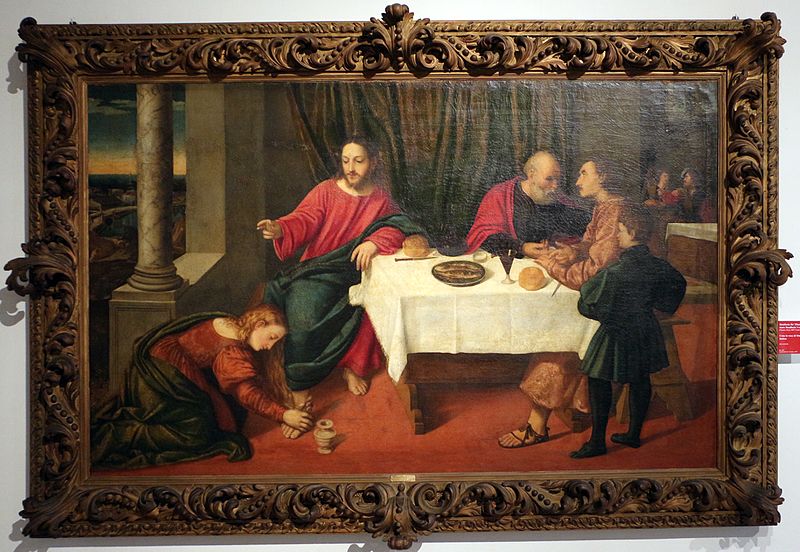File:Bonifacio veronese, cena in casa di simone fariseo, 01.jpg