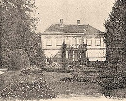 Borsics-kastély, Balogunyom az 1800-as évek végén