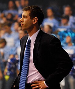 Butler sideline.jpg üzerinde Brad Stevens