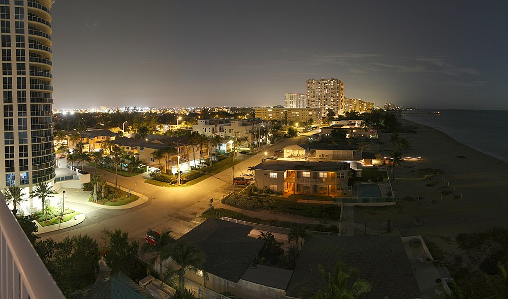 The population of Pompano Beach in Florida is 99845