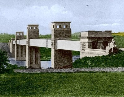 Original Britannia Bridge