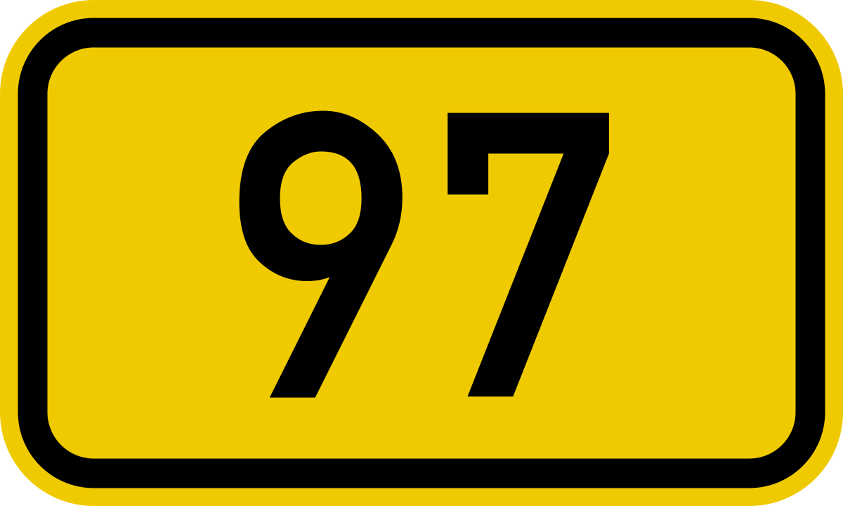 File:Bundesstraße 97 number.svg - Wikimedia Commons