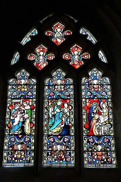 File:Buriton, St. Mary the Virgin Church, Stained glass window - geograph.org.uk - 6275332.jpg