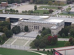 COSI Columbus from the Rhodes Tower in 2018