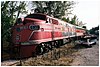 Chicago, Rock Island and Pacific Railroad E6A #630, operated by Midland Railway, at Baldwin City, Kansas on November 28, 2004.