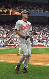 Hall of Famer Cal Ripken Jr., 2-time winner at Yankee Stadium Cal Ripken, Jr in 1996 (cropped).jpg