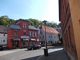 Burgstraße in Dornburg-Camburg