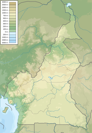 Ніос. Карта розташування: Камерун