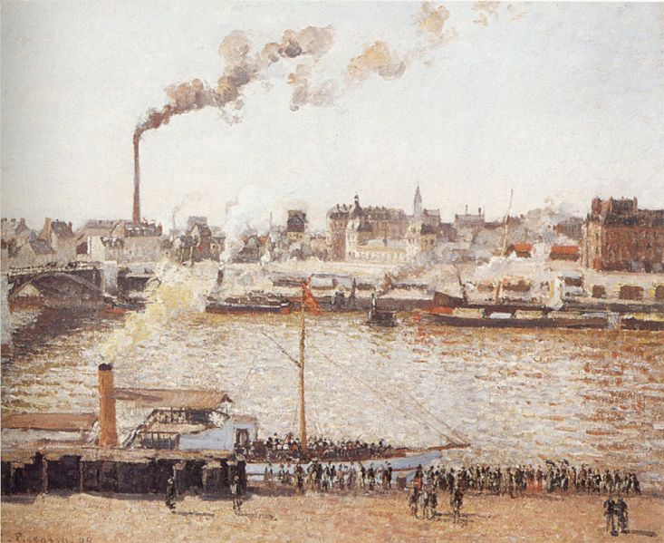 File:Camille Pissarro (1830-1903) - 'View of Rouen', 1898.jpg