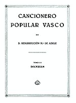 Vignette pour Cancionero popular vasco