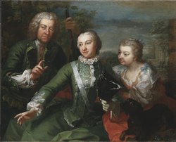 Carl Gustaf Tessin, Ulla Sparre af Sundby samt Brita Stina Sparre 1736