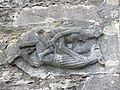 Skulpturert stein fra Kilkea Castle