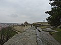 Castle of Eger walls towards Gergely Bastion