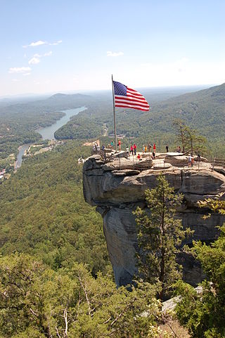 <span class="mw-page-title-main">Chimney Rock State Park</span> State park in North Carolina, United States