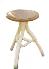"Grownup furniture" three-legged stool by Chris Cattle Chris-cattle-stool without background.png
