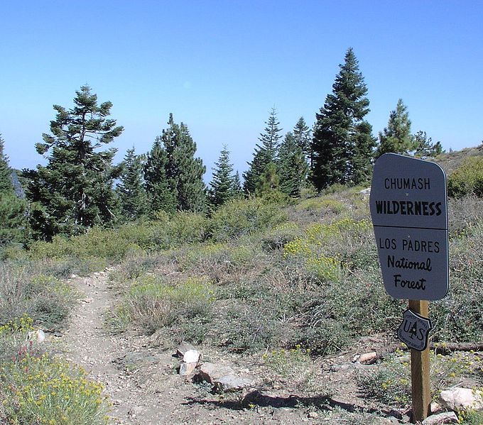 File:Chumash Wilderness trailhead.jpg