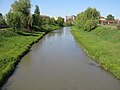 * Nomination: Cibin River in Sibiu, Romania --Cezarika1 04:54, 20 May 2010 (UTC) * Review Needs perspective correction (see vertical lines of buildings). Otherwise good. --Cayambe 16:19, 20 May 2010 (UTC)