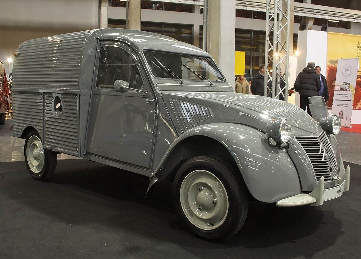 Citroen 2cv fourgonnette Ferrari