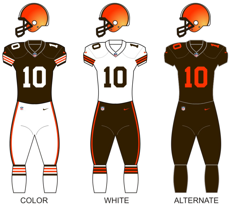 cleveland browns jersey numbers