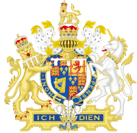 查尔斯作为威尔士亲王时的纹章图样