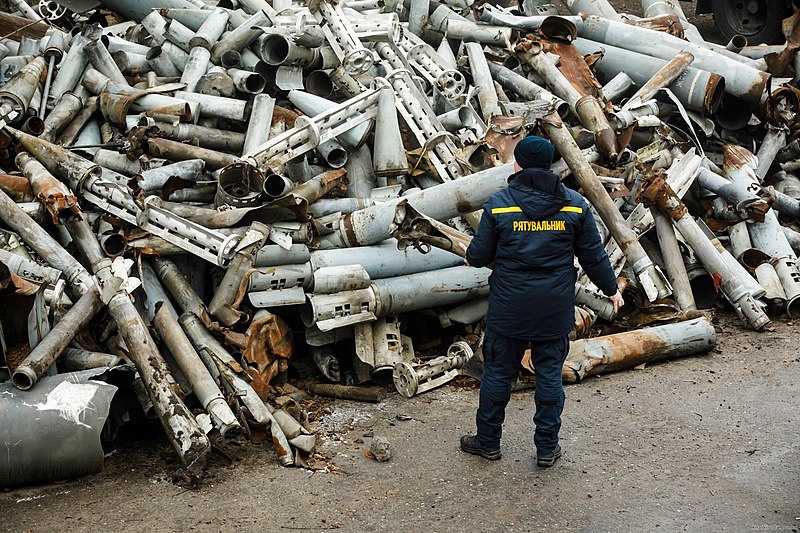 File:Collection of rockets fired on Kharkiv (2022-12-17) 06.jpg