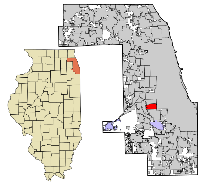 File:Cook County Illinois incorporated and unincorporated areas Burbank highlighted.svg