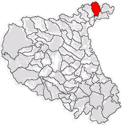 Vrancea County'deki Yer