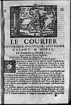 Titelblatt der neunten Ausgabe vom 27. Februar 1733