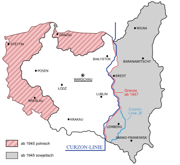 Zwangsumsiedlung von Polen aus den ehemaligen polnischen Ostgebieten 1944–1946