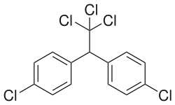 Dichlorodiphenyltrichloroethane-2D-skeletal.svg