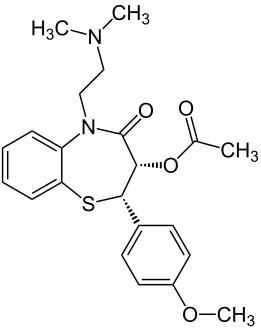 Diltiazem Structural Formulae V.1.svg