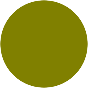 Disc Plain olive.svg