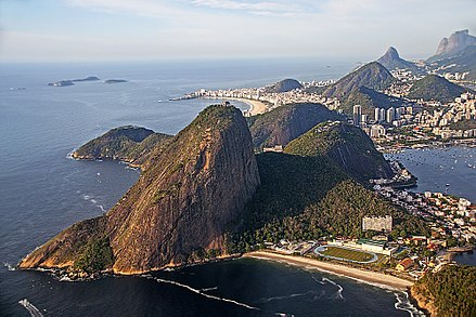 Sugar Loaf aerial shot