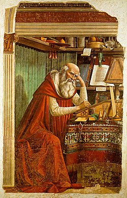 Domenico Ghirlandaio - St Jerome in his study.jpg