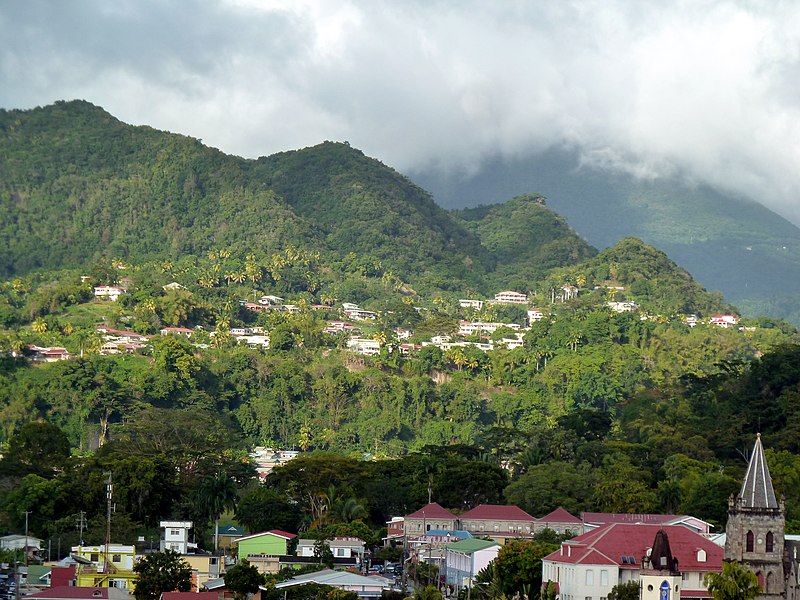 File:Dominica, Karibik - Roseau, Bath Estate - Goodwill - panoramio.jpg