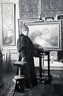 Dora Hitz was a Court Painter to the Romanian Royal Family, a member of the November Group and co-founder of the Berlin Secession.