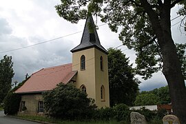 Dorfkirche Coppanz Straßenansicht